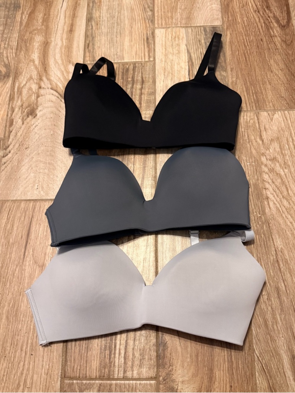 Sophie B Bundle of 3 Invisible Edge Wire Free Bra